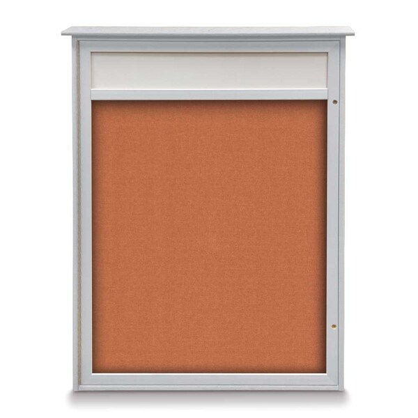 Double Door Enclosed Indoor Letterboard